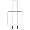 Lampa wisząca RANA 2 czarna