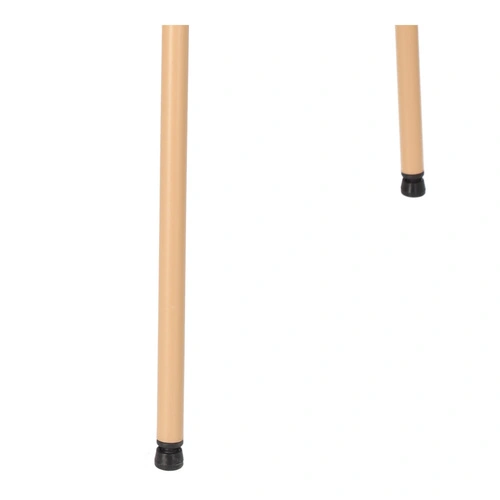 Krzesło Ravio piaskowe z tworzywa do jadalni i kuchni nowoczesne