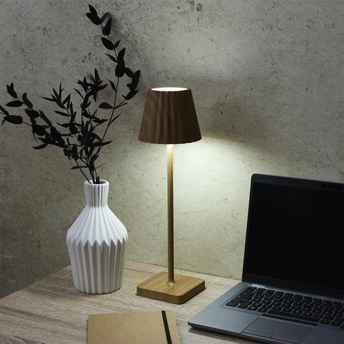 Lampka biurkowa LED Blanca Fala dotykowa naturalna do sypialni