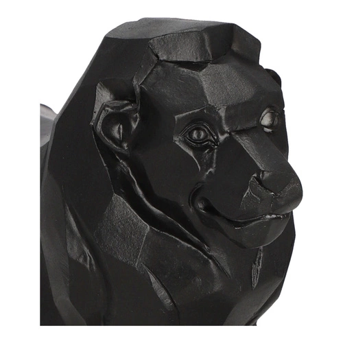 Figurka origami Lew czarna