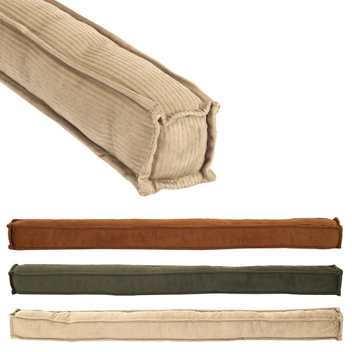 Intesi Abby stoper do drzwi wewnętrznych sztruks beżowy 80 cm klasyczny pod drzwi