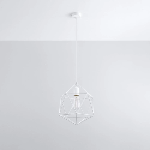 Lampa wisząca GASPARE biała