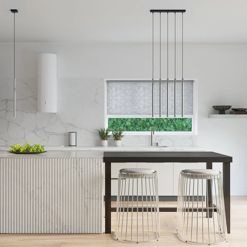 Lampa wisząca Pastelo chromowana nowoczesna regulowana nad stół do salonu lub jadalni