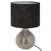 Lampa Mozo czarna/ srebrna