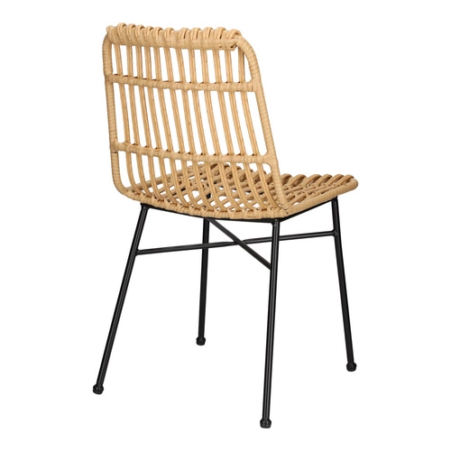 Zestaw 2 krzeseł ogrodowych Surabaya technorattan boho do jadalni i na taras Intesi