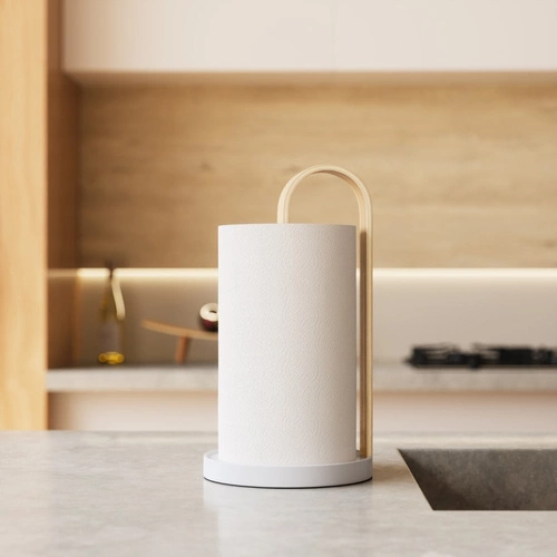 Stojak na ręczniki kuchenne Bellwood      naturalny