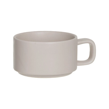 Imbryk ceramiczny Nature 5five simply smart beżowy do parzenia herbaty z bambusową podstawką 400 ml