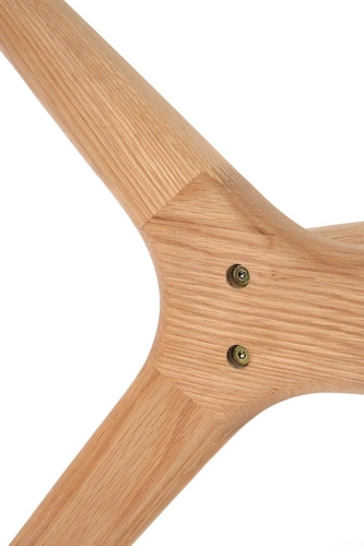 Stół okrągły szklany Sharone 120 cm do jadalni nowoczesny skandynawski Intesi