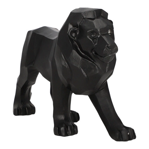 Figurka origami Lew czarna