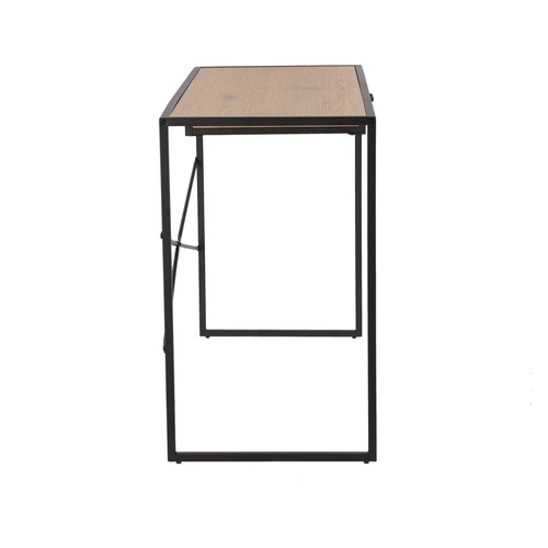 Biurko Seaford Dąb z szufladą naturalny/czarny