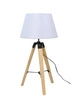 Lampa stołowa Lugano 1x60W E27 beżowy +  abażur o tym samym indeksie
