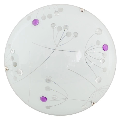 Plafon Floral 30 1x10W LED 6500K fiolet