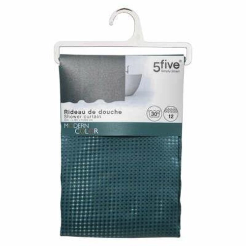 Zasłona prysznicowa Comb 200x180cm petrol