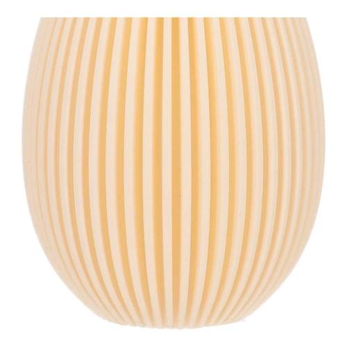 Beżowa figurka wielkanocna Jajko z uszami Intesi 13,5 cm nowoczesna dekoracja na stół lub parapet