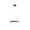 Żyrandol RIO 55 czarny LED 3000K
