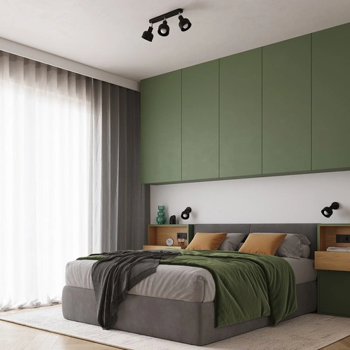 Kinkiet ścienny ELBA czarny metalowy loftowy do salonu i sypialni SOLLUX LIGHTING