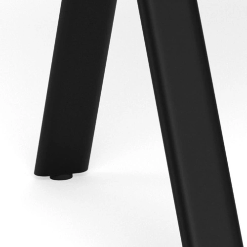 Stół Bristol 200x100 dębowy do jadalni nowoczesny na czarnych nogach