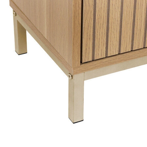 Szafka łazienkowa stojąca pod umywalkę Tasso 60 cm naturalna ryflowana 5five simply smart