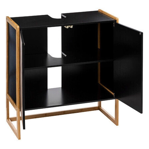 Zestaw mebli łazienkowych Natureo czarny