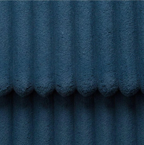 Łóżko tapicerowane Foggy 180x200 granatowe z pojemnikiem do sypialni nowoczesne