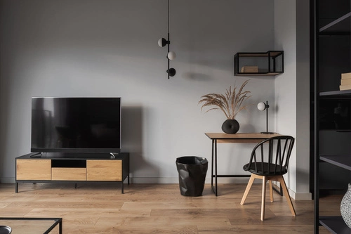 Kosz biurowy na papier D2.DESIGN Papier inspirowany BinBin czarny nowoczesny 5l