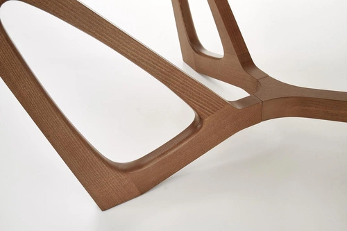 Stół rozkładany do jadalni Fenom orzech amerykański nowoczesny 160-240 cm Intesi