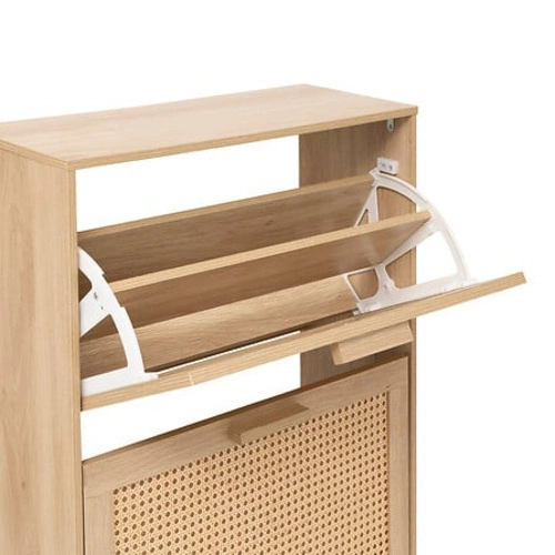 Szafka na buty Cane rattan/naturalna