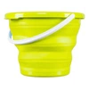 Intesi wiadro składane 10L zielone z polipropylenu do sprzątania i na kemping