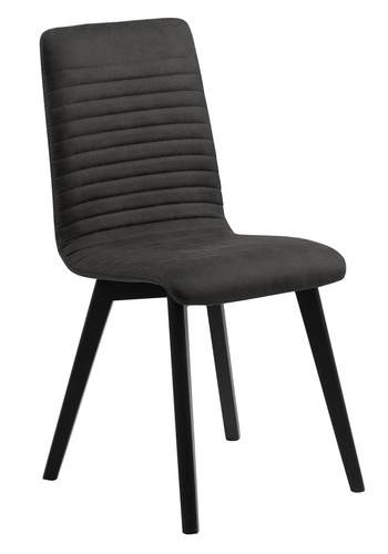 Krzesło Arosa Anthracite/ Black tapicerowane