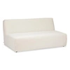 Sofa 2 osobowa Kiona biała boucle