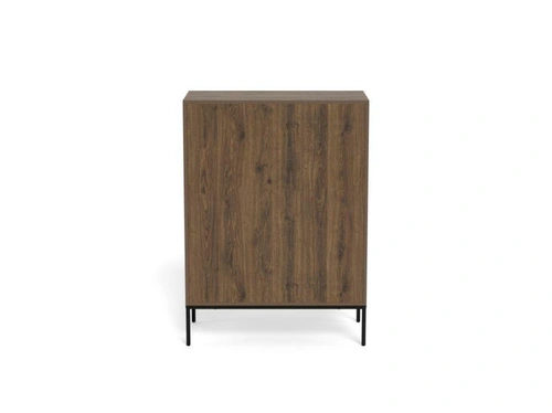 Komoda Palmdale dąb dymiony z szufladami na nóżkach do salonu