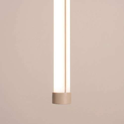 Lampa wisząca TRANG 100 LED taupe regulowana nad wyspę do kuchni