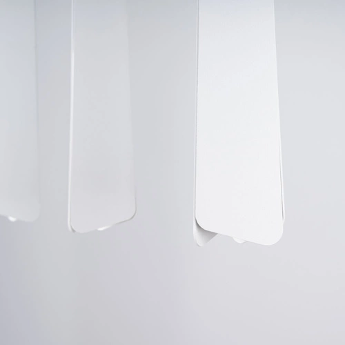 Lampa wisząca PRYSM 3L biała skandynawska 3-punktowa do salonu, jadalni lub nad wyspę