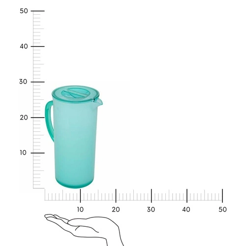 Dzbanek plastikowy miętowy