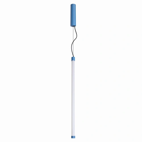 Lampa wisząca TRANG 75 błękitna LED regulowana nad wyspę