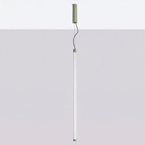 Lampa wisząca TRANG 100 LED szałwiowa regulowana nad wyspę