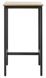 Stół barowy Resul 60x60 cm nowoczesny kwadratowy dąb artisan do kuchni i jadalni