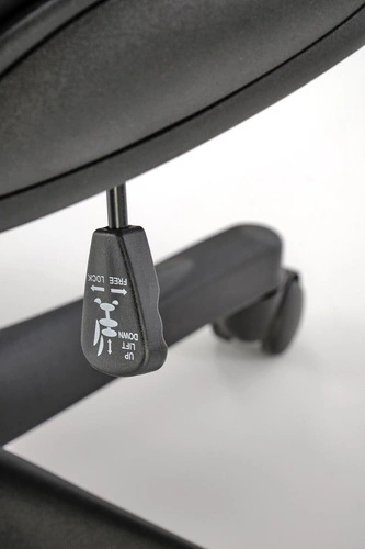 Fotel gamingowy Neferet ergonomiczny czarno-czerwony z zagłówkiem do biurka Intesi