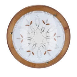 Plafon Rustica 40 drewno standard 2x60W E27 dąb