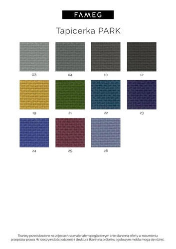 Krzesło do jadalni tapicerowane drewniane Wand Fameg personalizowane nowoczesne skandynawskie