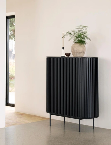 Komoda wysoka Siena czarna