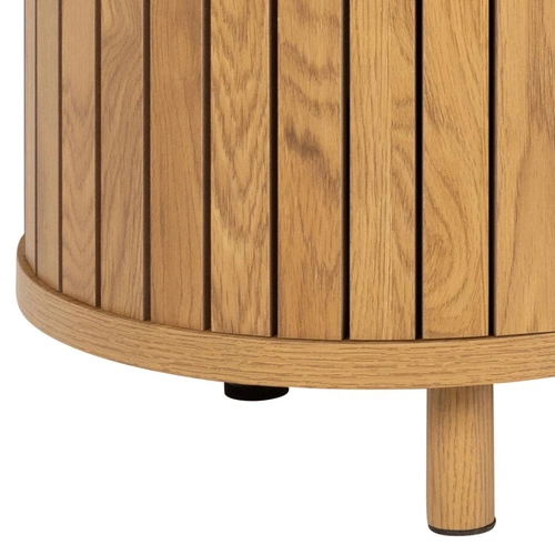 Komoda Colima dziki dąb 160 cm skandynawska komoda do salonu na nóżkach matowa Actona