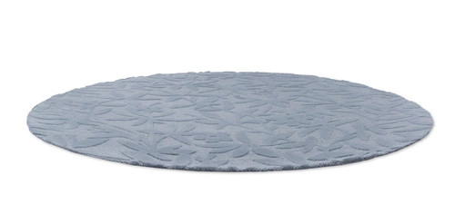 Dywan okrągły wełniany Cleavers Laura Ashley 150x150cm do salonu nowoczesny kwiatowy