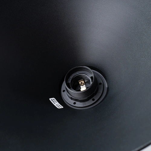 Lampa wisząca ZUMA czarna nowoczesna stalowa do salonu kuchni i nad stół 30 cm