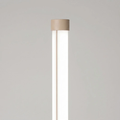 TRANG lampa stojąca do salonu nowoczesna LED taupe 4000K