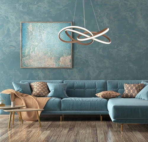 Lampa wisząca Douglas 58 40W LED brązowy 4000K