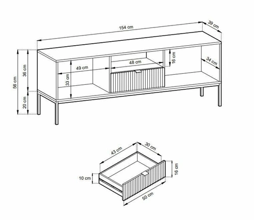 Zestaw do salonu Delicious kaszmir/czarny