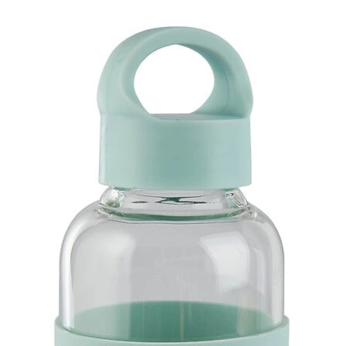 Butelka szklana 500 ml z pokrowcem zielona 5five simply smart na wodę do pracy i szkoły