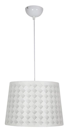 Lampa wisząca Orlando 35 kratka 1x60W  E27 biały