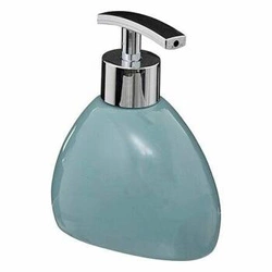 Dozownik do mydła ceramiczny Colors błękitny do łazienki i kuchni 250 ml